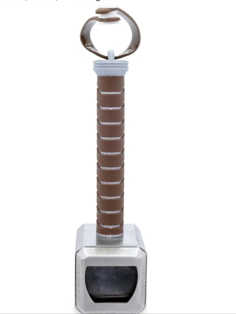 Marvel Avengers Mighty Thor Mjolnir Bottle Opener - Brown and Silver